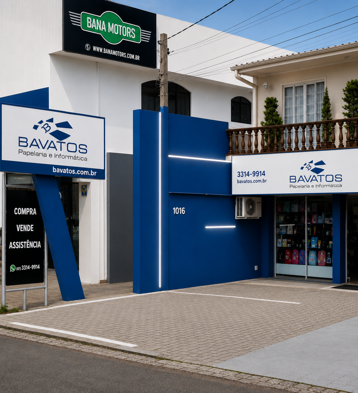Fachada da loja Toaldo Túlio – São Braz